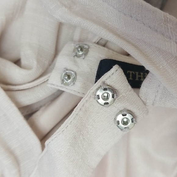 THML Anthropologie Embroidered Open Back Halter Dress XS - Picture 5 of 6